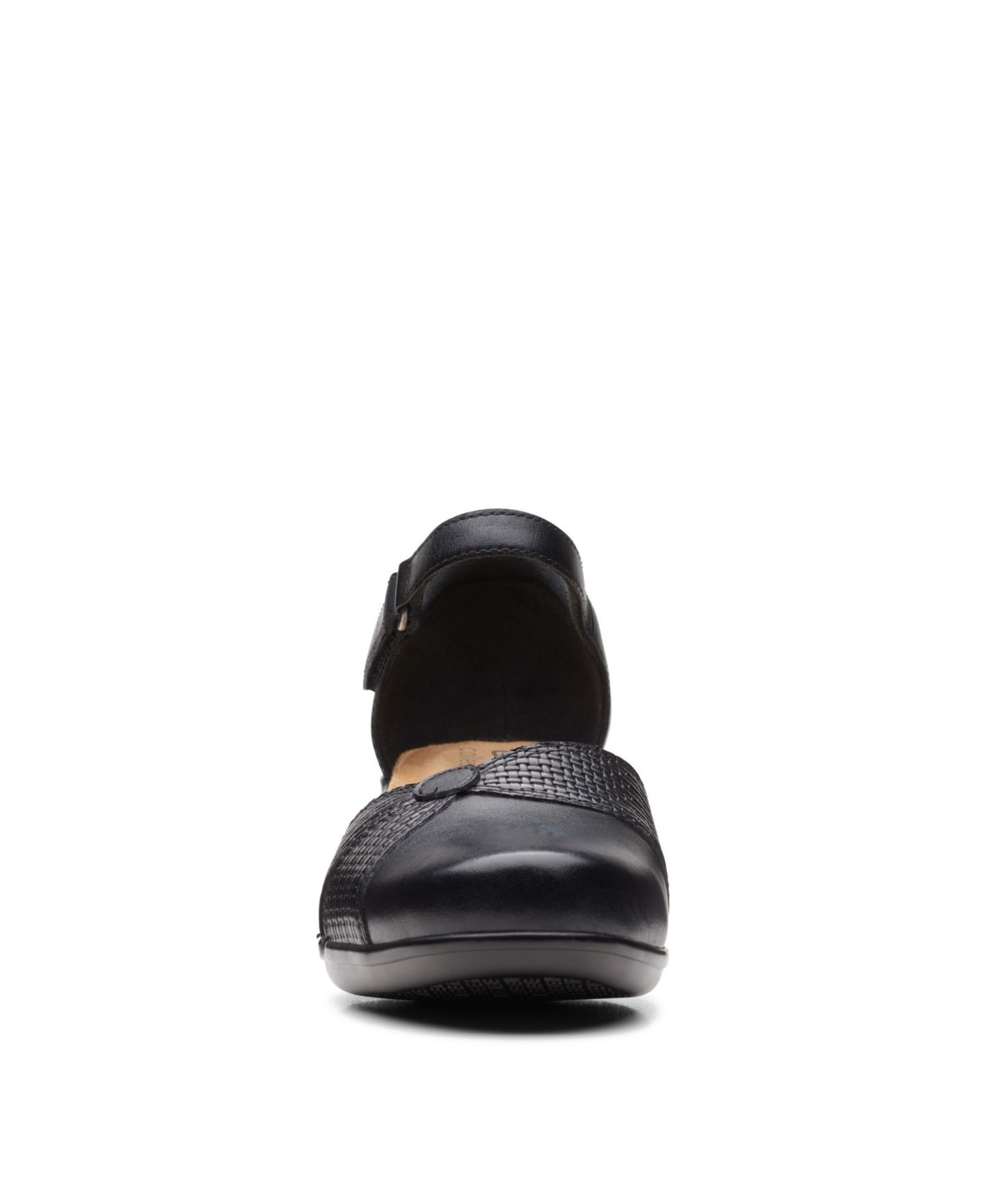 Женские сандалии Clarks Collection Emily Rae, цвет: Чёрный кожаный — фото 8