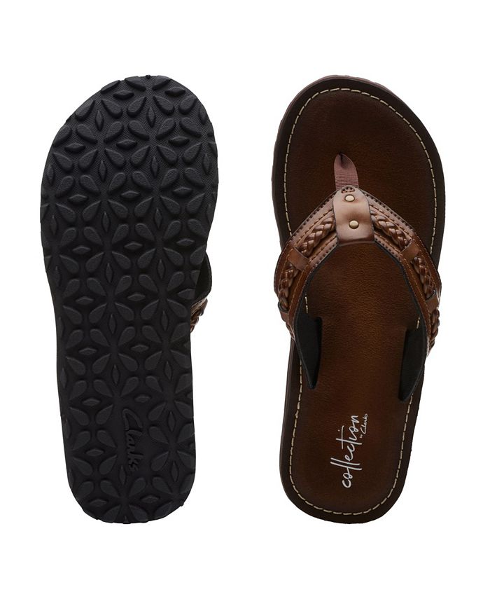 Clarks Fenner Nerce Honey Leather Sandals, Mon Chér Sze 9M New n