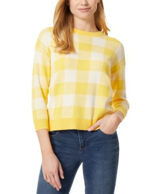 macys yellow sweater
