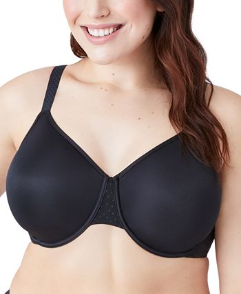 Women's Comfort Fit Seamless Minimizer Bra - Full Coverage Underwire - Blk  30B at  Women's Clothing store: Minimizer Bras