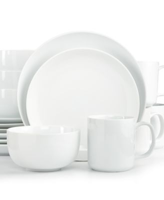 The Cellar - Whiteware Coupe 16-Piece Set