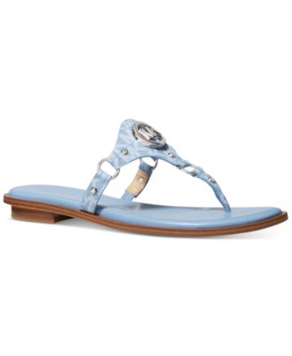 Michael kors t strap sandals on sale