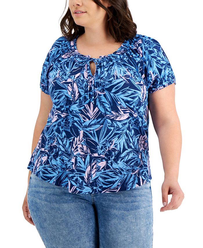 Macys plus shorts shop