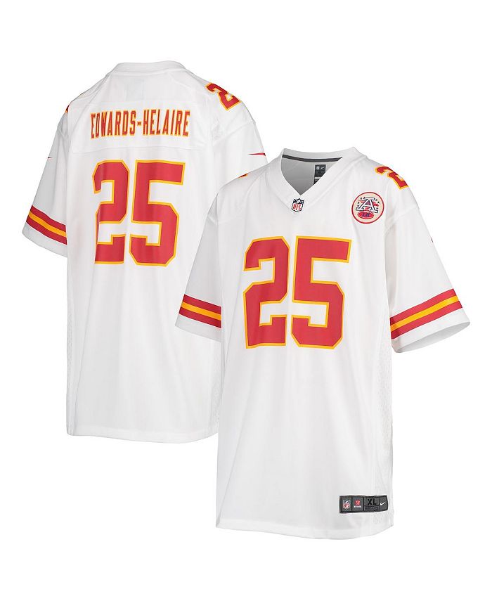 NFL Kansas City Chiefs (Clyde Edwards-Helaire) Men's Game Football Jersey.