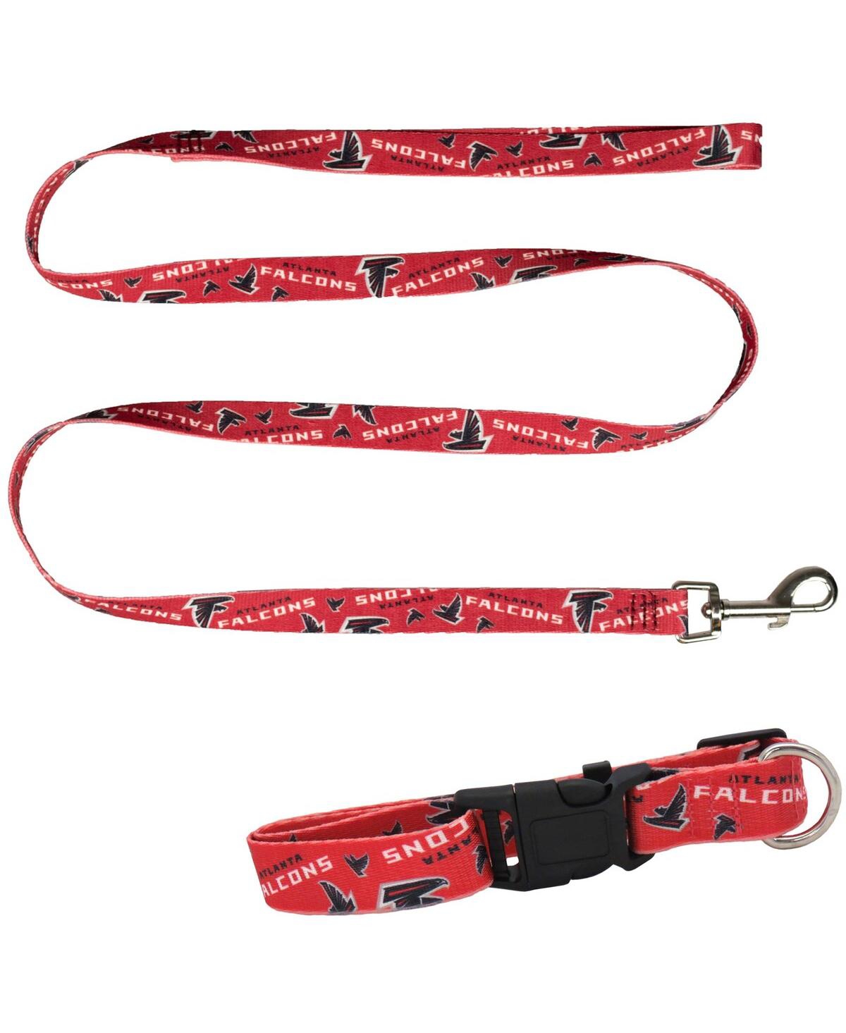 Atlanta Falcons Collar and Leash Set - Red