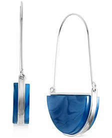 Color Half-Circle Drop Earrings, Created for Macy's