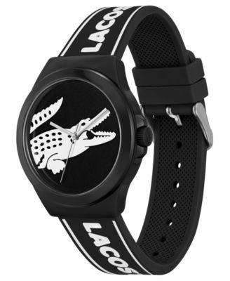 Unisex NeoCroc Black Silicone Strap Watch 43mm