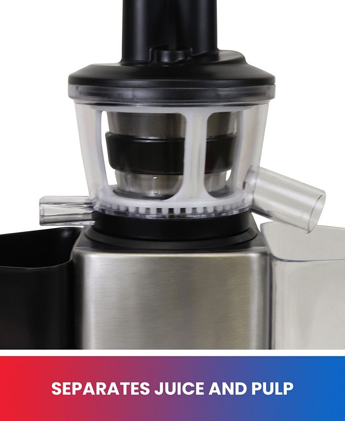 Total Chef Slow Juicer, Cold Press Juicing Machine for High Quality