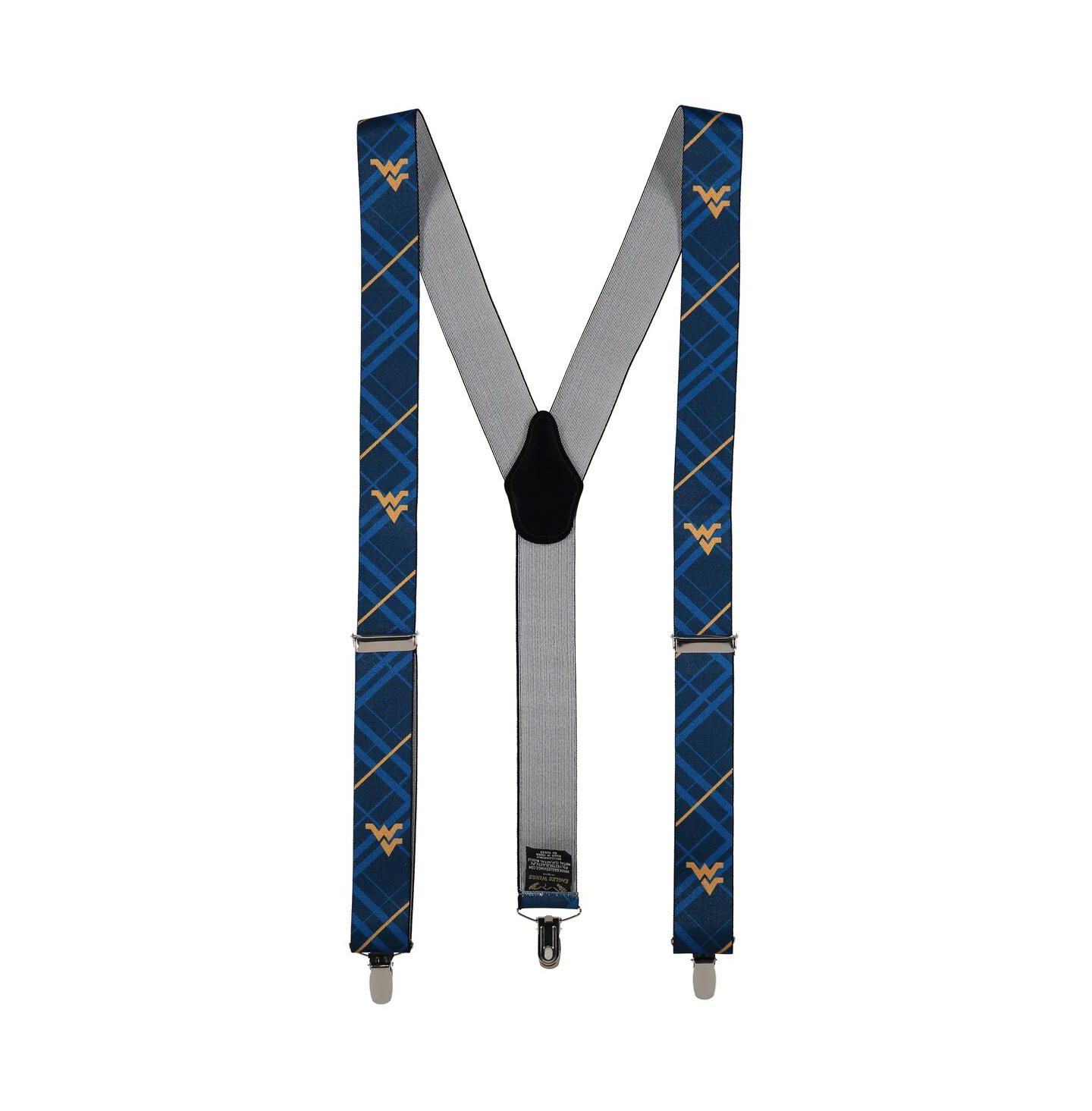 Мужские подтяжки Eagles Wings West Virginia Mountaineers Suspenders — фото 1