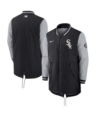 nike white sox jacket