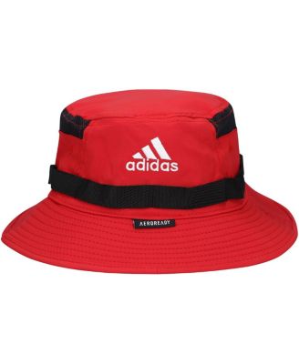 Men's Red NC State Wolfpack 2021 Sideline AEROREADY Bucket Hat