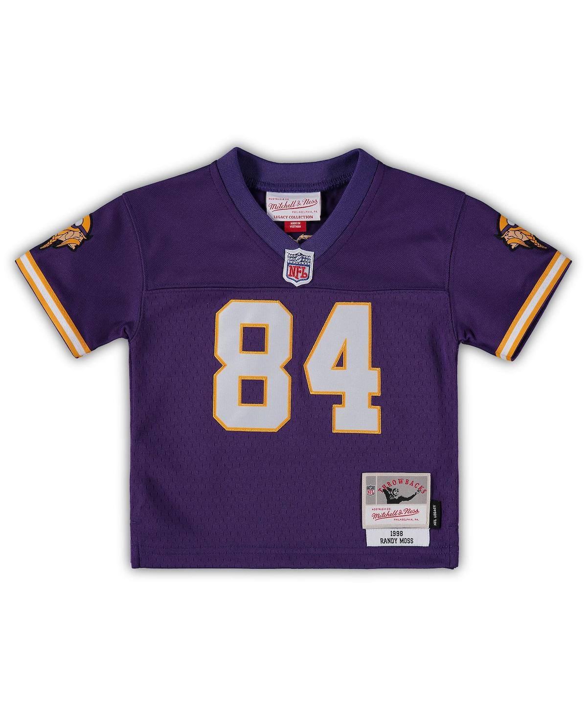 Infant Boys and Girls Mitchell & Ness Randy MossMinnesota Vikings 1998 Retired Legacy Jersey - Purple