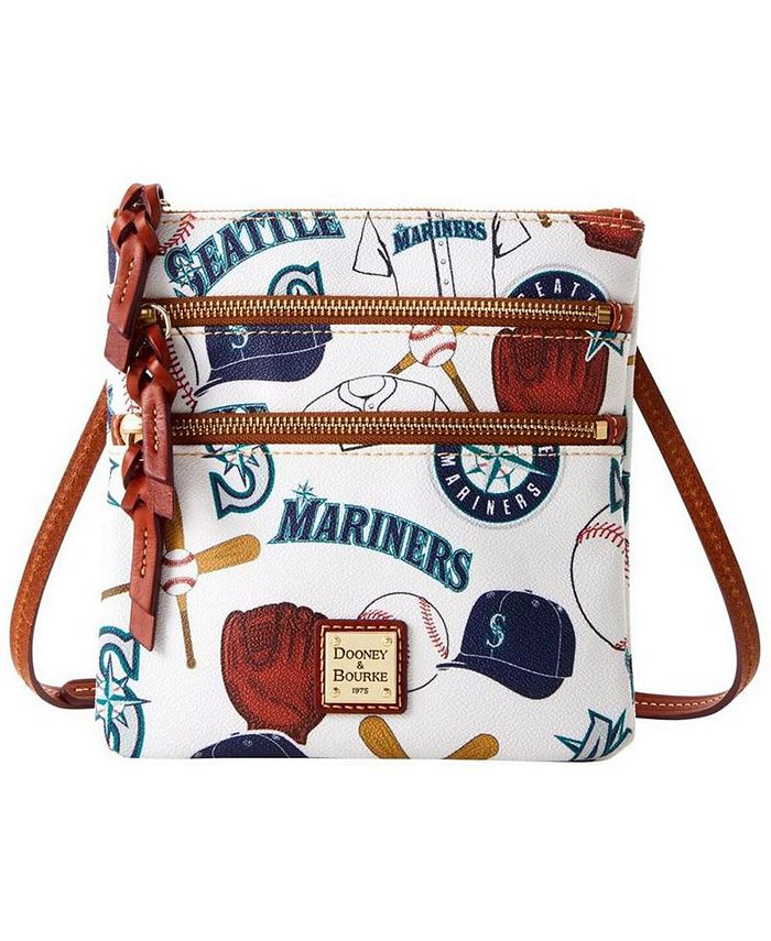 Dooney & Bourke Women's Seattle Mariners Game Day TripleZip Crossbody Purse Macy's