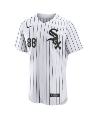 Men's Luis Robert White, Black Chicago White Sox Home Authentic Player Jersey