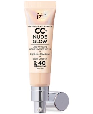CC+ Nude Glow Lightweight Foundation + Glow Serum SPF 40