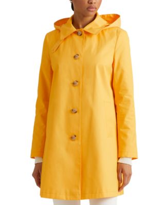 Lauren Ralph Lauren Women's Hooded Raincoat, Created for Macy's & Reviews -  Coats & Jackets - Women - Macy's
