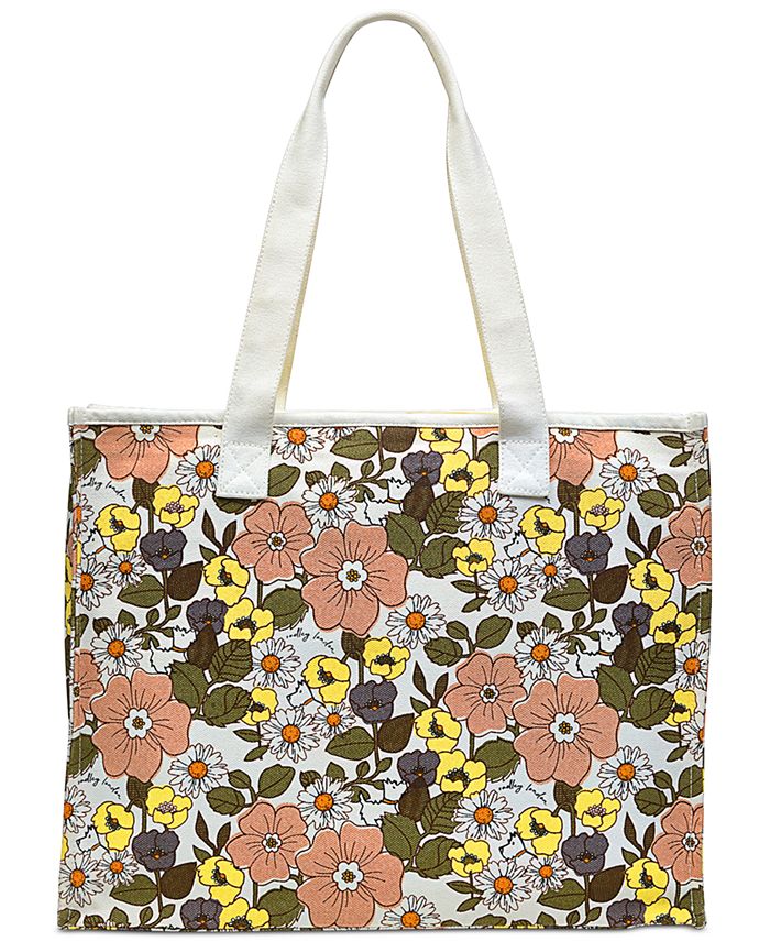 Radley London '60S Floral Large Open Top Tote Macy's