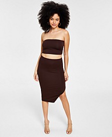 Women's Crepe Tube Top, Created for Macy's