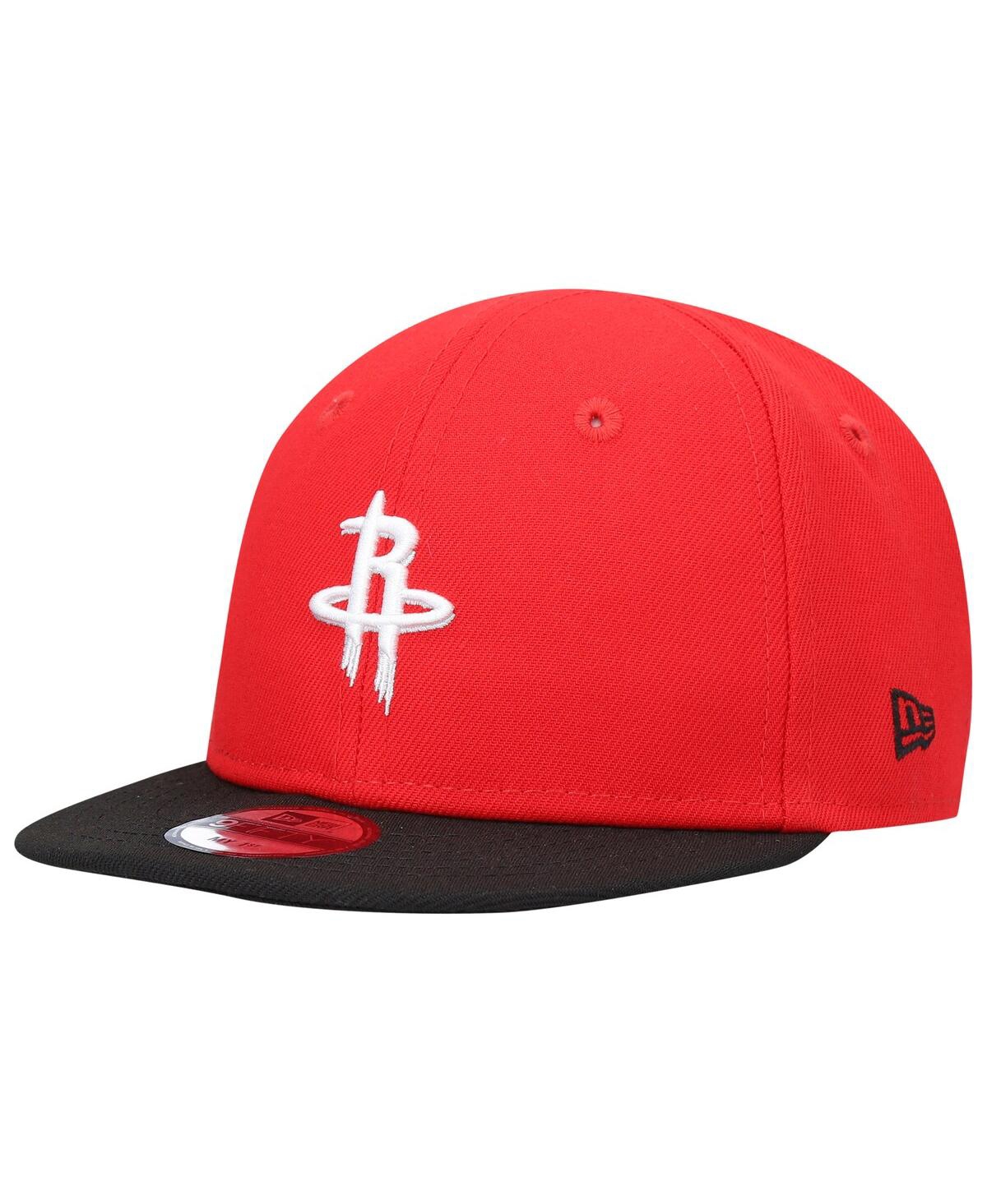New Era Babies' Infant Unisex  Red, Black Houston Rockets My 1st 9fifty Adjustable Hat In Red,black