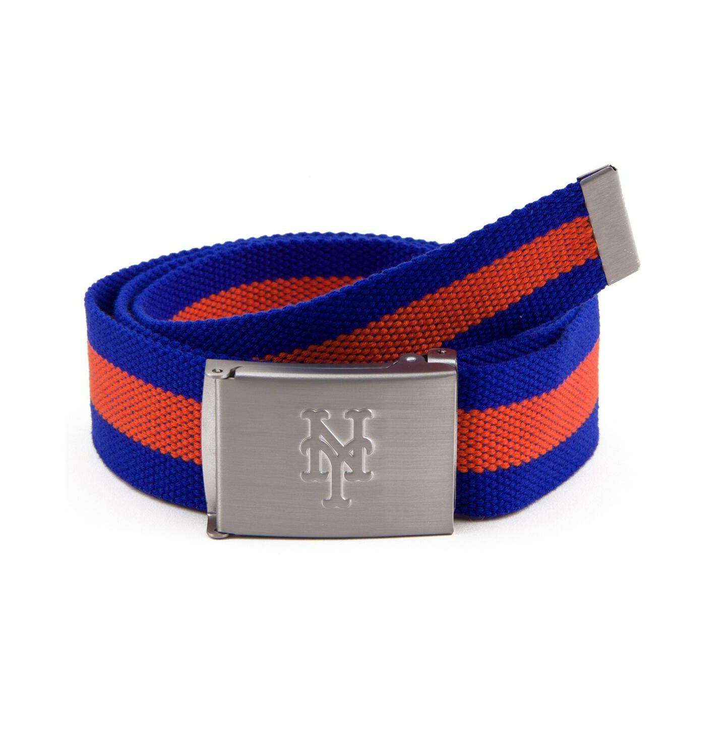 Мужской ремень Eagles Wings New York Mets Fabric Belt — фото 1