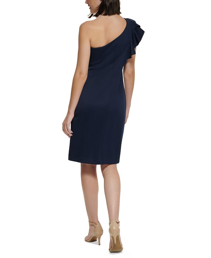 Jessica Howard OneShoulder Ruffled Dress Macy's