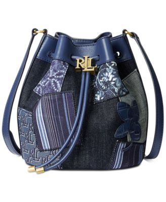 Lauren Ralph Lauren - Patchwork Medium Andie Drawstring Bag