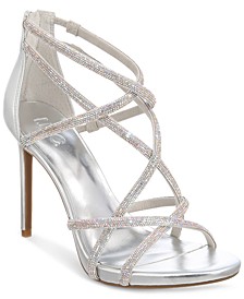 Nellemi Strappy Platform Dress Sandals, Created for Macy's