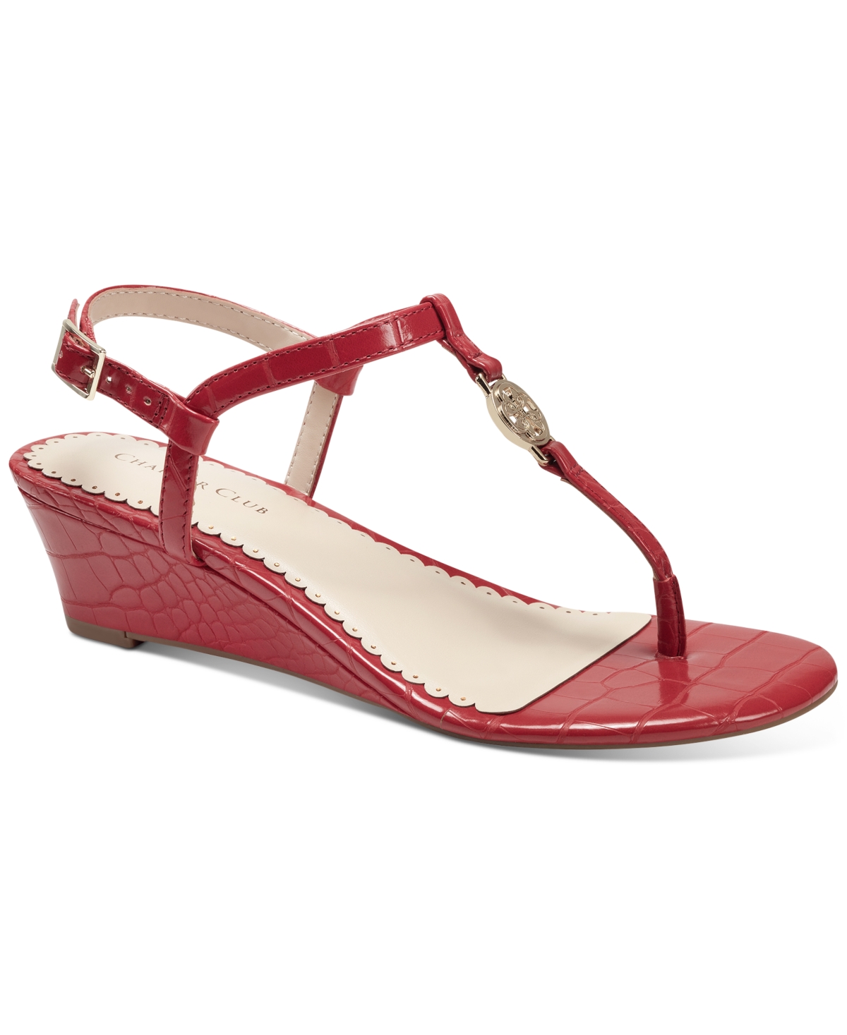 Charter Club Palerrmo Wedge Sandals, Created For Macy's Women's Shoes