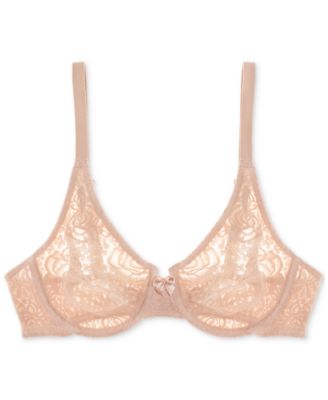 Halo Lace Molded Underwire Bra 851205, Up To G Cup