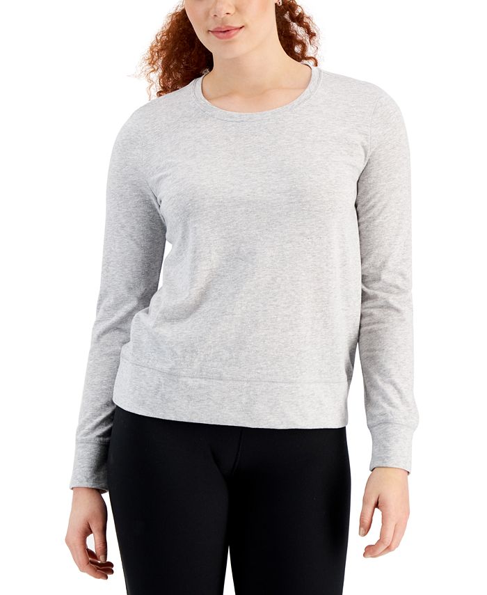 ID Ideology Women's Retro Recycled Pullover, Created for Macy's - Macy's