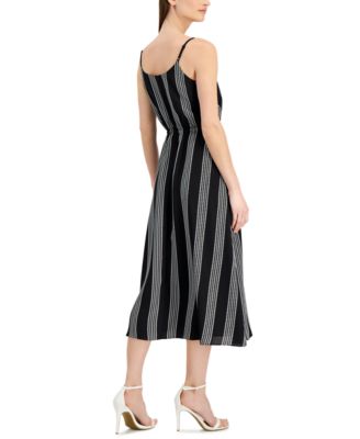 Anne Klein Stripe Midi Dress