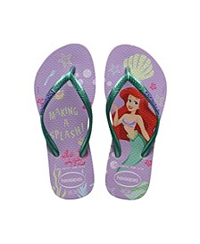 Kids Slim Princess Flip Flop Sandals