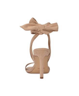 Women's Kelsie Ankle Wrap Sculpted Heel Sandals