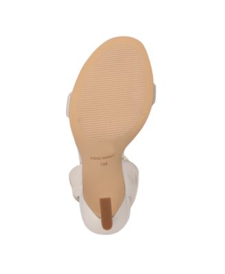 Women's Kelsie Ankle Wrap Sculpted Heel Sandals