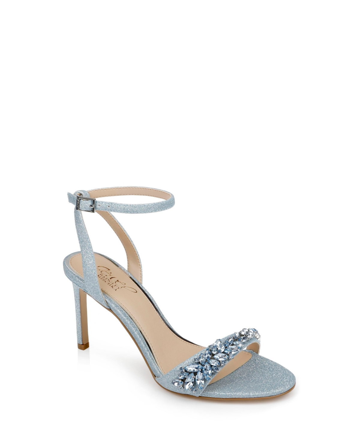 Jewel Badgley Mischka Dallyce Evening Sandals Women's Shoes In Sky Blue ...