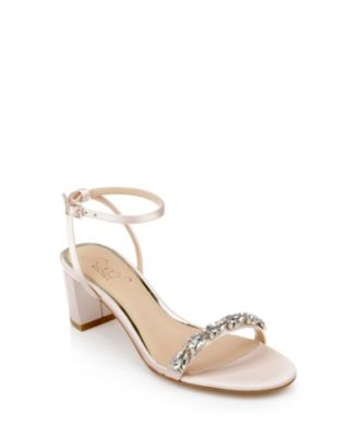 Jewel Badgley Mischka Women's Danni Block Heel Evening Sandals