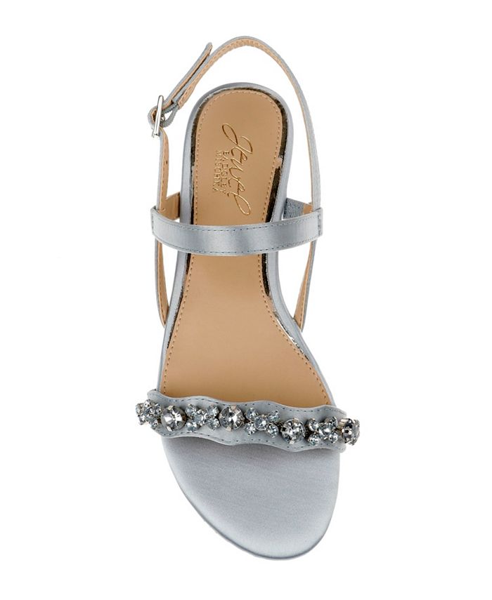 Jewel Badgley Mischka Osmond Flat Dress Sandals & Reviews Evening