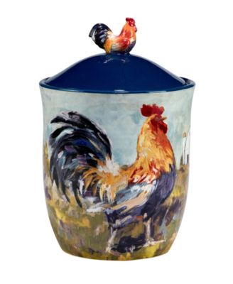 Rooster Meadow Canister Set, 3 Piece