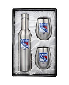 New York Rangers 28 oz Stainless Steel Bottle and 12 oz Tumblers Set