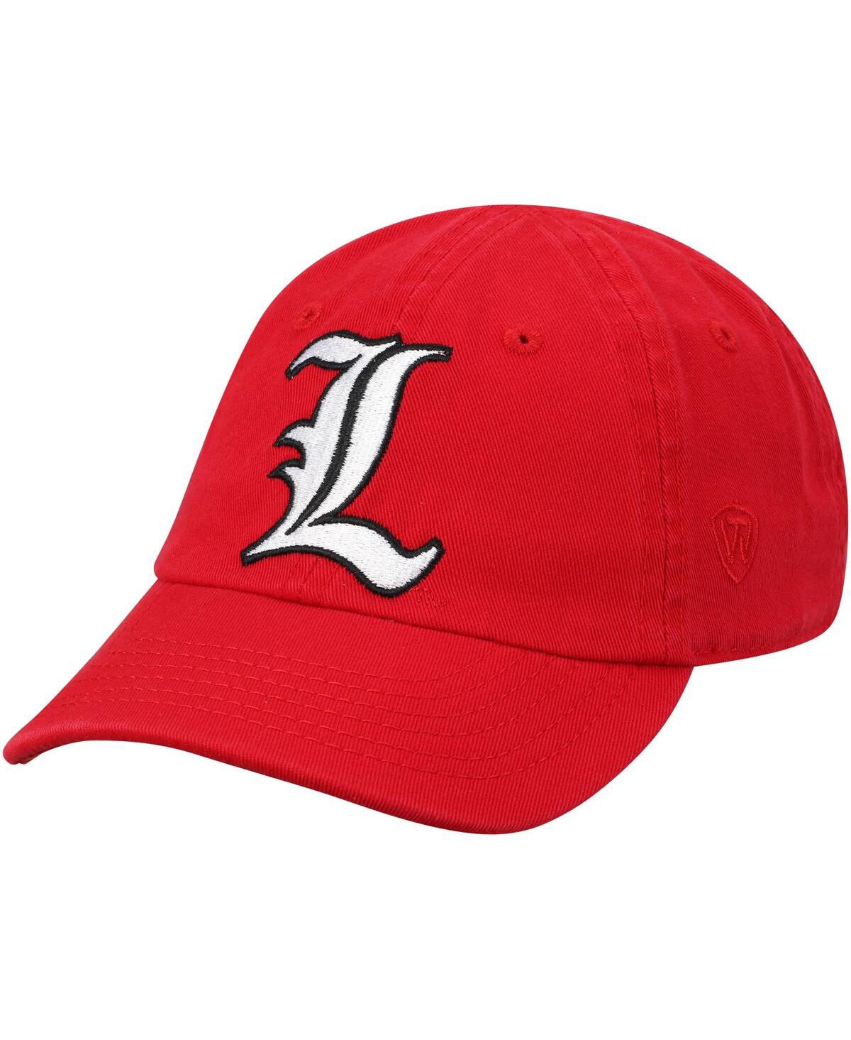 Top Of The World Babies' Infant Unisex  Red Louisville Cardinals Mini Me Adjustable Hat