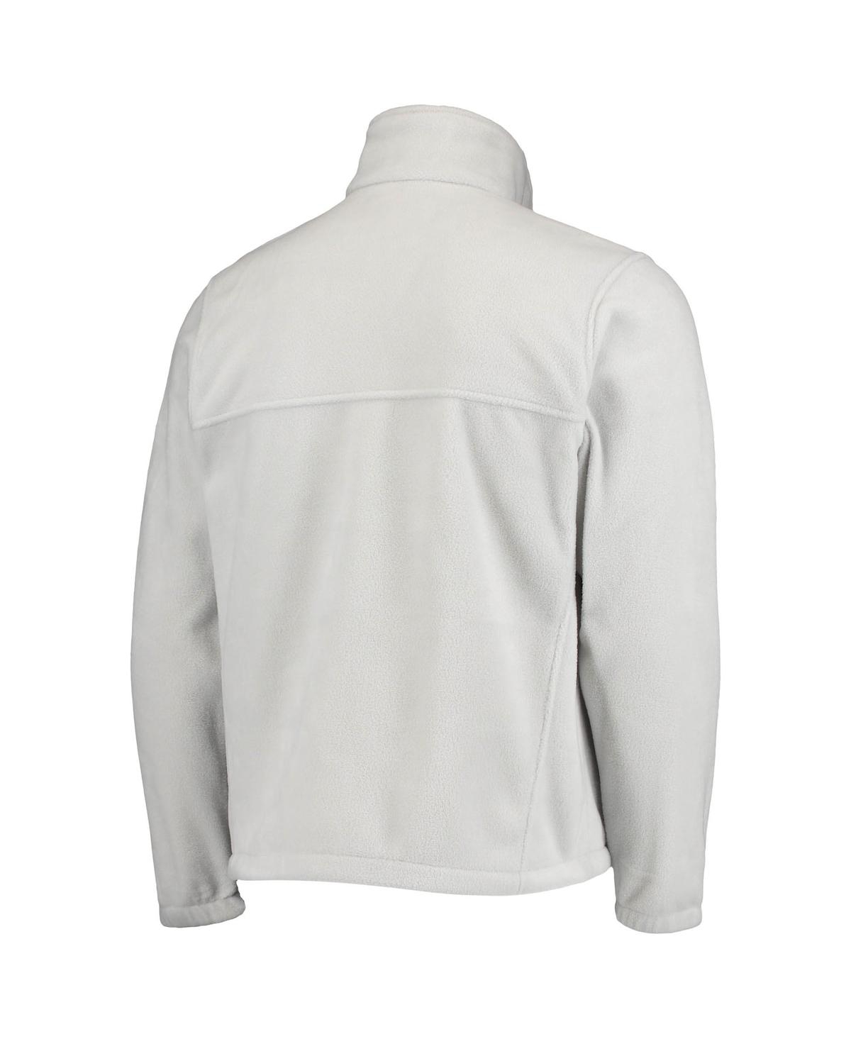 Columbia Men s Columbia Los Angeles Lakers Gray Flanker Full Zip Jacket Gray Smart Closet