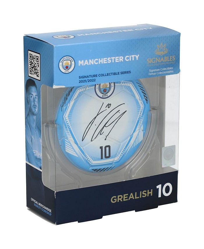 Signables Jack Grealish Manchester City Signature Series Collectible ...