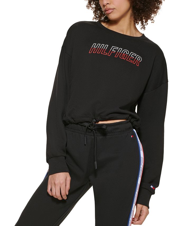 Tommy Hilfiger Women's Cutout Sweatshirt - Macy's