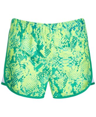 ID Ideology - Big Girls Bold Python-Print Shorts