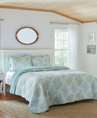 Saltwater 3-Piece Cotton Reversible Quilt Set, King