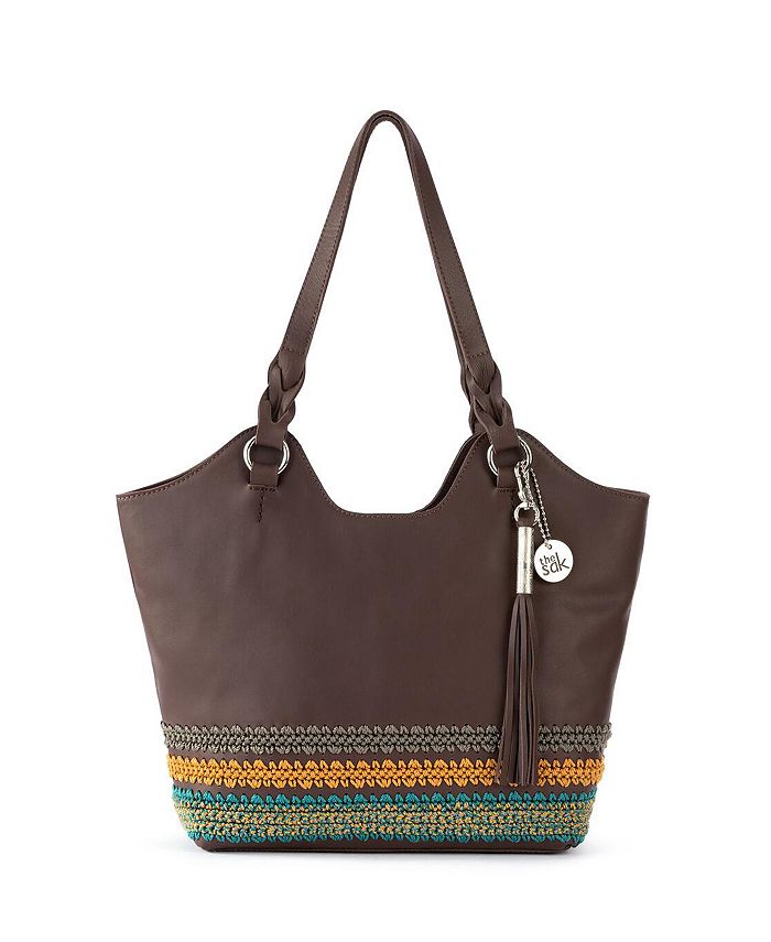 The Sak Women s Back to Bali Genuine Leather Shopper Macy s