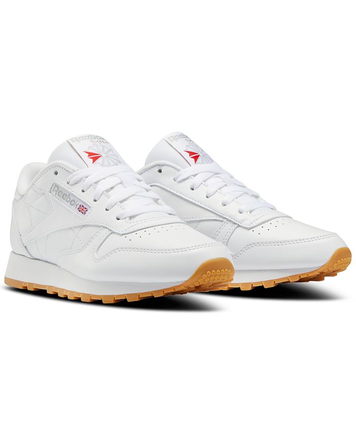 Reebok Women's Classic Leather Casual Sneakers From Finish Line