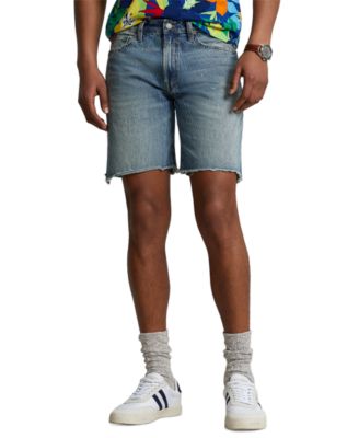 polo ralph lauren denim shorts mens