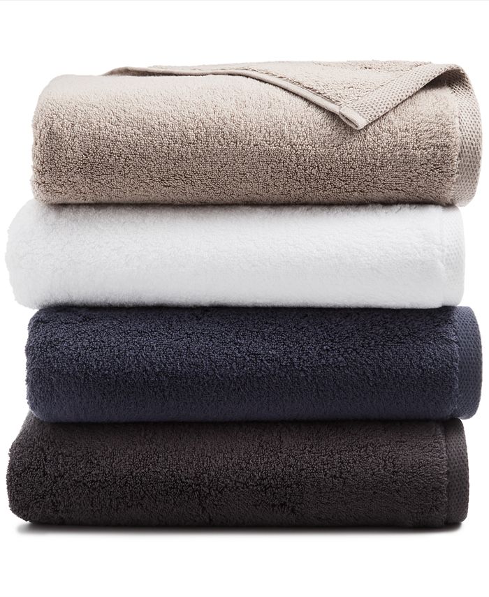 Hotel Collection Bath Towels, Microcotton Luxury 16 x 30 Hand Towel Optic  White