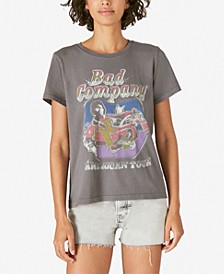 Women's Cotton Bad Company Graphic T-Shirt